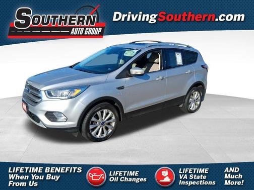Silver 2017 Ford Escape Titanium