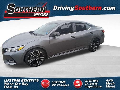 Gray 2022 Nissan Sentra SR