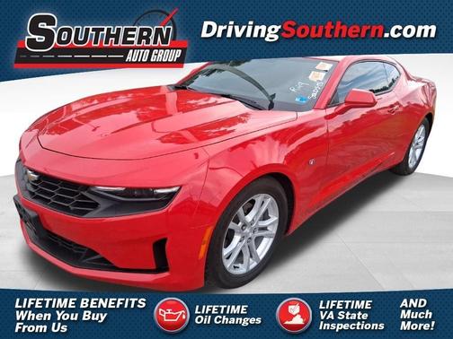 Red 2020 Chevrolet Camaro 1LS
