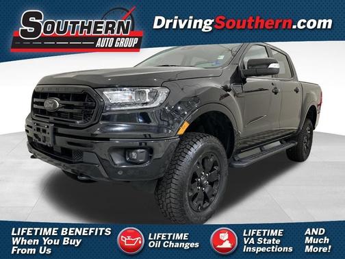 Black 2023 Ford Ranger Lariat