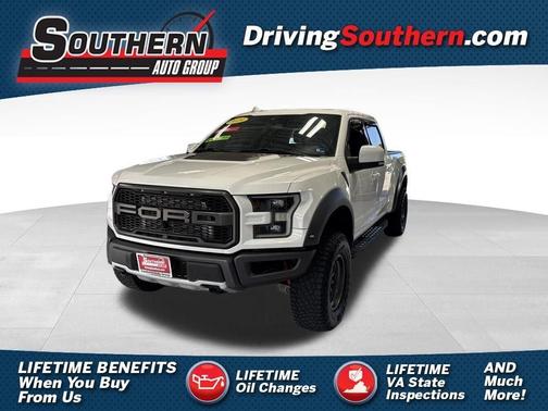 White 2019 Ford F-150 Raptor