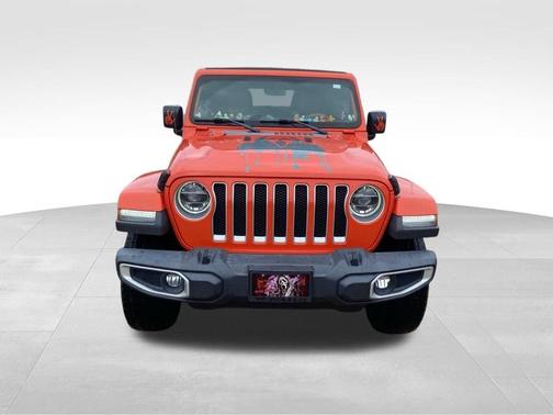 Orange 2019 Jeep Wrangler Unlimited Sahara
