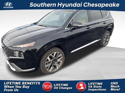 Black 2023 Hyundai SANTA FE Calligraphy