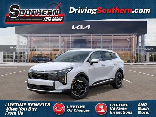 Snow White Pearl 2026 Kia Sportage Hybrid EX