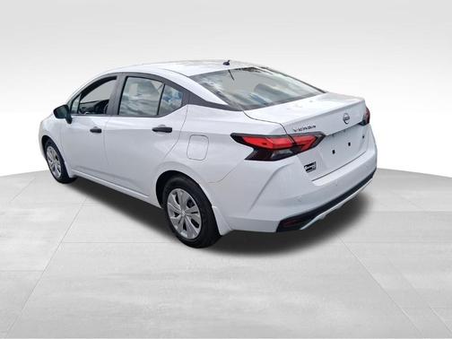 Cloud White 2025 Nissan Versa S