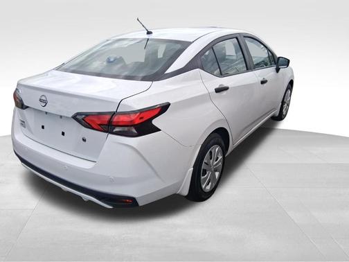 Cloud White 2025 Nissan Versa S