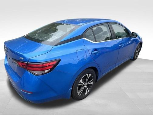 Electric Blue Metallic 2021 Nissan Sentra SV