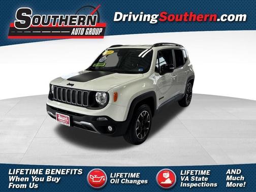 White 2023 Jeep Renegade Latitude