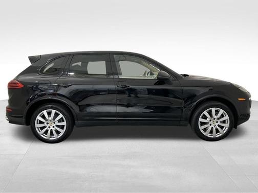 Black 2017 Porsche Cayenne Platinum Edition