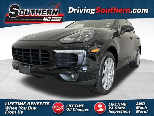 Black 2017 Porsche Cayenne Platinum Edition