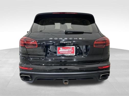 Black 2017 Porsche Cayenne Platinum Edition