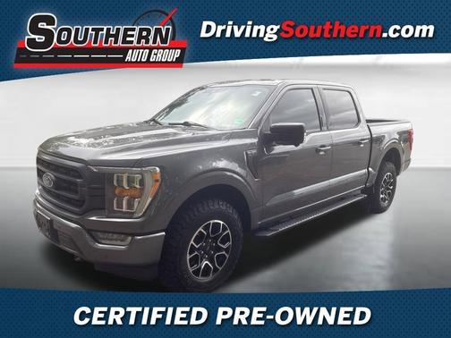 Gray 2021 Ford F-150 XLT