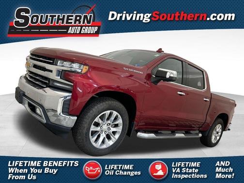 Red 2019 Chevrolet Silverado 1500 LTZ