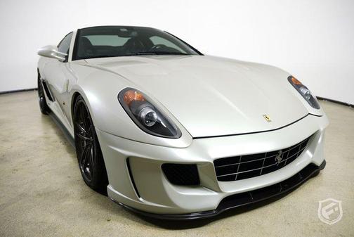 White Avus 2008 Ferrari 599 GTB Fiorano