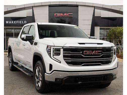Summit White 2026 GMC Sierra 1500 SLT