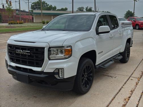 Summit White 2022 GMC Canyon Elevation