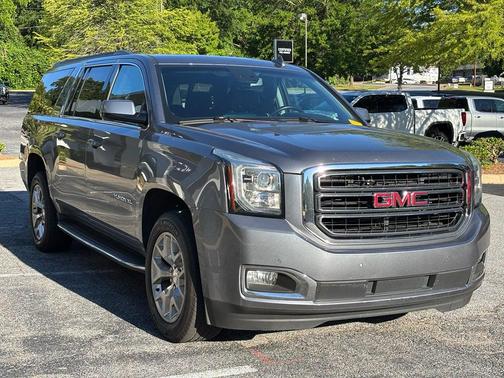 Satin Steel Metallic 2018 GMC Yukon XL SLT