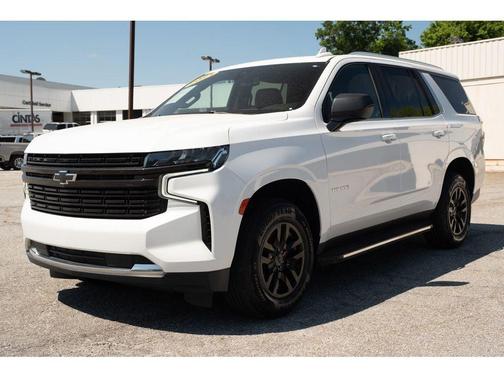 Summit White 2021 Chevrolet Tahoe LT