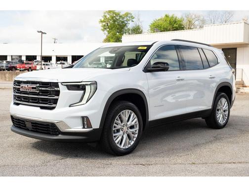 Glacier White Tricoat 2026 GMC Acadia Elevation FWD