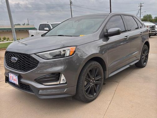 Carbonized Gray Metallic 2022 Ford Edge ST Line