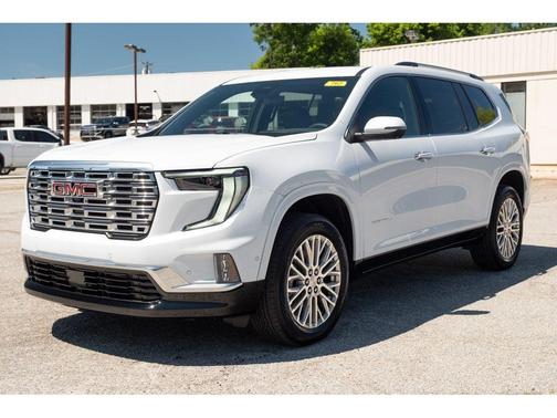Glacier White Tricoat 2026 GMC Acadia Denali
