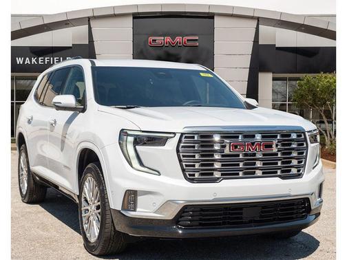 Glacier White Tricoat 2026 GMC Acadia Denali
