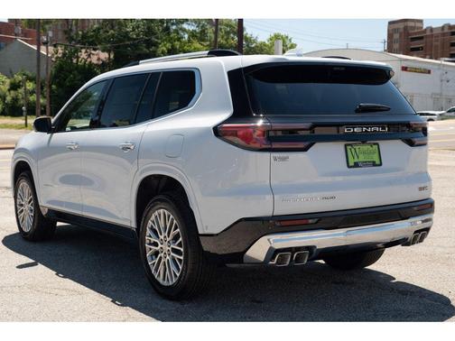 Glacier White Tricoat 2026 GMC Acadia Denali
