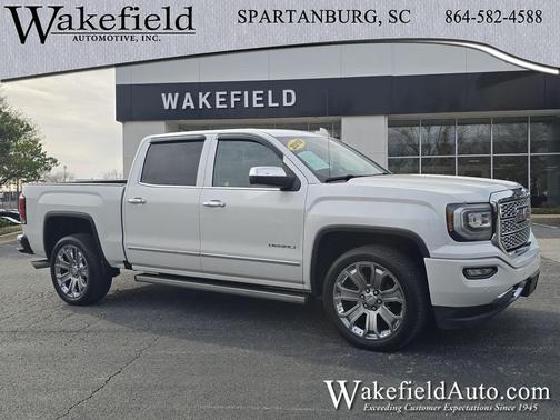 White Frost Tricoat 2018 GMC Sierra 1500 Denali