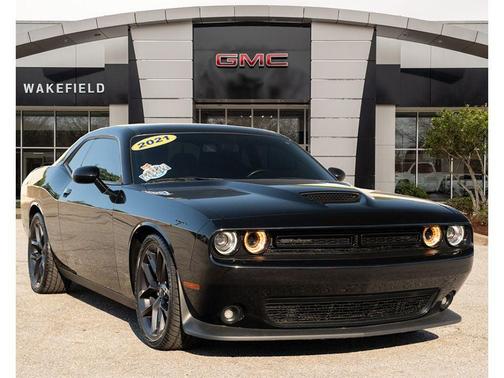 Pitch Black Clearcoat 2021 Dodge Challenger GT