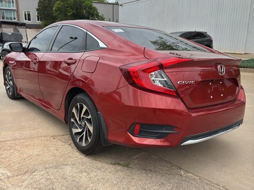 Red 2020 Honda Civic LX