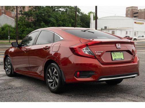 Red 2020 Honda Civic LX