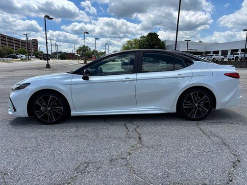 Midnight Black Metallic 2025 Toyota Camry XSE