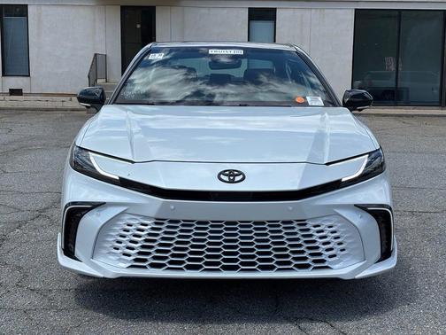 Midnight Black Metallic 2025 Toyota Camry XSE