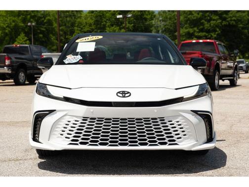 Midnight Black Metallic 2025 Toyota Camry XSE