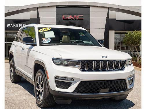 Bright White Clearcoat 2024 Jeep Grand Cherokee Limited
