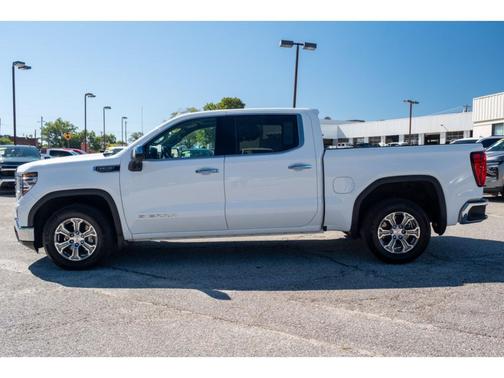 Summit White 2025 GMC Sierra 1500 SLT