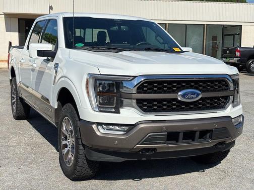 Star White Metallic Tri-Coat 2022 Ford F-150 King Ranch
