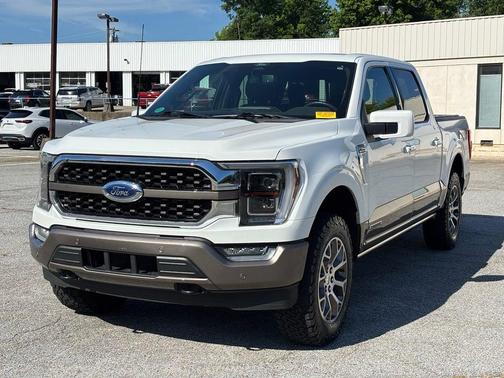 Star White Metallic Tri-Coat 2022 Ford F-150 King Ranch