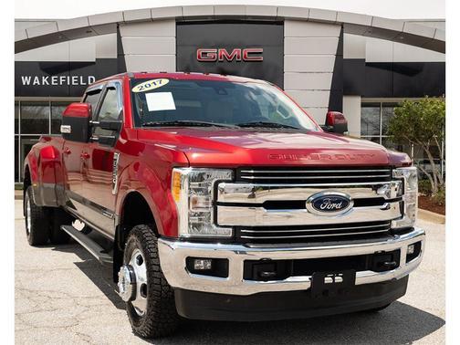 Ruby Red Metallic Tinted Clearcoat 2017 Ford F-350 Lariat