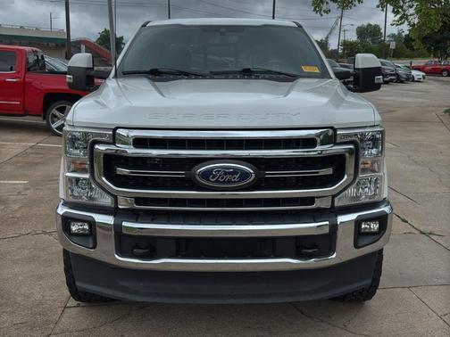 Star White Metallic Tri-Coat 2022 Ford F-250 Lariat