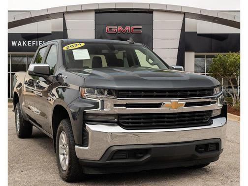 Shadow Gray Metallic 2021 Chevrolet Silverado 1500 LT