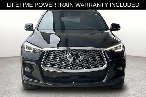 Black Obsidian 2025 INFINITI QX55 ESSENTIAL