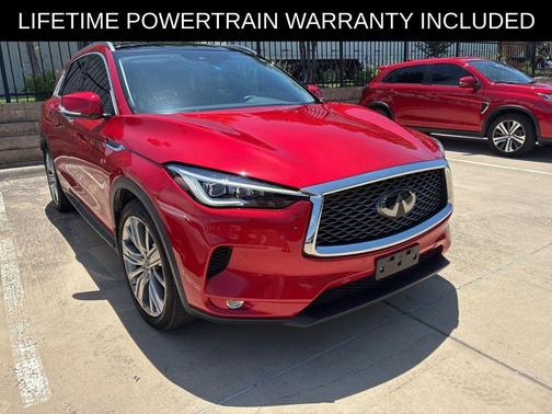 Dynamic Sunstone Red 2022 INFINITI QX50 SENSORY