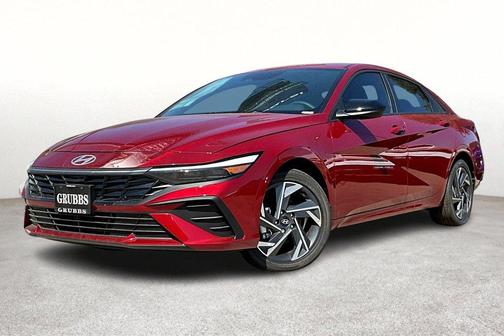 Red Metallic 2025 Hyundai ELANTRA HEV SEL