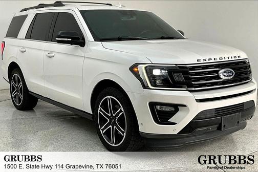 White Platinum Clearcoat Metallic 2019 Ford Expedition Limited