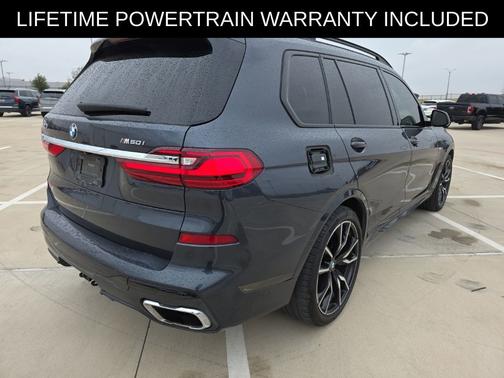Arctic Gray Metallic 2019 BMW X7 xDrive50i