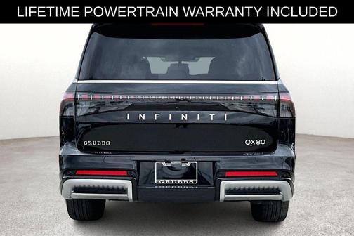 Black Obsidian 2025 INFINITI QX80 Luxe