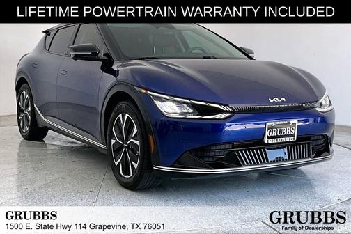 Yacht Blue 2024 Kia EV6 Wind