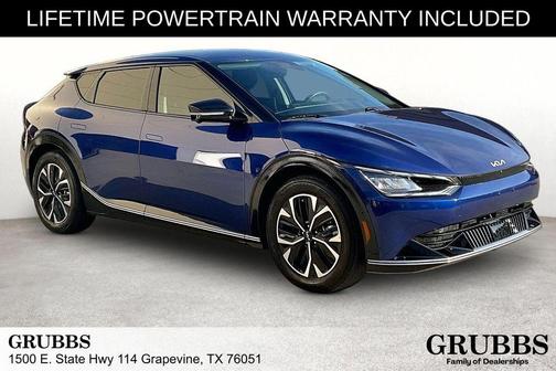 Blue 2024 Kia EV6 Wind
