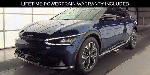 Blue 2024 Kia EV6 Wind
